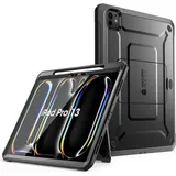 Supcase Hülle für iPad Pro 13 Zoll (2024) Schwarz