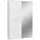 inn.furn Garderobenschrank weiß Hochglanz 122 x 193 cm - 2 Jahre Gewährleistung - mind. 14 Fächer, 122x193x34 Garderobe, Garderobenschränke