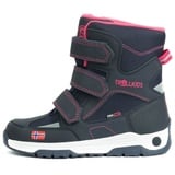 Trollkids Lofoten Winterstiefel Winter Schuhe, Marineblau/Pink, 35