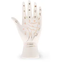 Legami - The Future’s Schmuckschatulle in Your Hands, Keramik-Schmuckschatulle, Schmuck, für Ringe, Armbänder und Halsketten, 10 x 19,5 x 5 cm