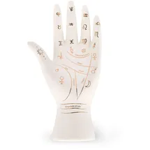 Legami - The Future’s Schmuckschatulle in Your Hands, Keramik-Schmuckschatulle, Schmuck, für Ringe, Armbänder und Halsketten, 10 x 19,5 x 5 cm