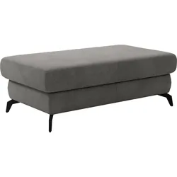 Polsterhocker SIT & MORE "Bolero", braun (schlamm), B:121cm H:45cm T:67cm, 100% Polyester, Hocker
