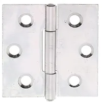 GAH Alberts Tür-Scharnier quadratisch, B38xH38mm mit vern. Edelstahlstift