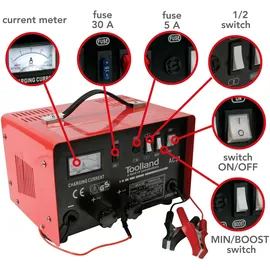 Perel AC30 - Automatik-Ladegerät - 12/24 V 20 A