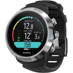 Suunto Tauchcomputer mit Farbdisplay - D5 - Black (Silver) #