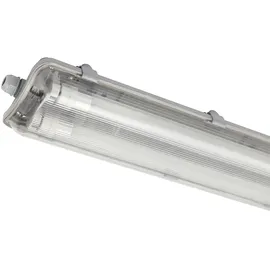 LED's light Wannenleuchte 2x 7,5 W grau