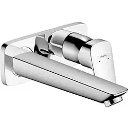 hansgrohe Logis Wand Waschtisch Armatur 71220000 Unterputz Waschtisch Einhebelmischer, chrom