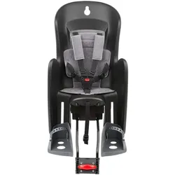 POLISPORT Bilby RS Kindersitz - Rahmenmontage Grau Modell 2025