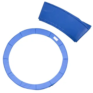 Homcom Randabdeckung Sicherheitsnetz 8ft 10ft 12ft 15ft Randabdeckung: Ø366 cm-Blau)