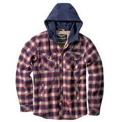 West Coast Choppers Sherpa Flanelljacke Jacke Freizeit Jacken blau, M