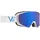 Black Crevice Skibrille – Schladming – Doppelscheibe, Anti-Fog-Beschichtung, UV400 Schutz (White/Blue, M (Kopfumfang 55-58 cm))...