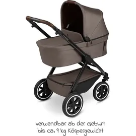 ABC-Design ABC Design 3in1 Kombi-Kinderwagen-Set Samba 2 All in - Braun