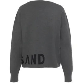 ELBSAND Strickpullover aus hochwertigem Strick mit eingestricktem Logo, Loungewear Elbsand