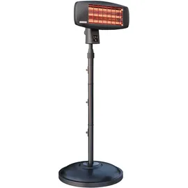 GGM Möbel XAVIER Stand Heizstrahler 2 kW Schwarz