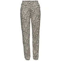 Buffalo Jerseyhose Damen schwarz-taupe bedruckt Gr.34