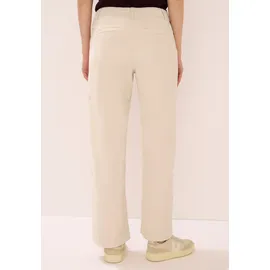 Cecil Style Neele Wide Leg Cordhose Beige 29