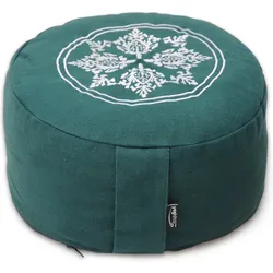 Meditationskissen Vintage Medium Meditation Petrol Bequem YOGISHOP.COM blau No Size