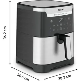 Tefal Easy Fry & Grill XXL EY801D silber