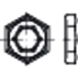 Sicherungsmuttern (PAL-Muttern), DIN 7967 Federstahl blank M33