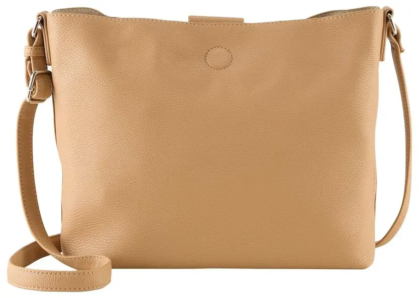TOM TAILOR Damen TTFILIPA M Beuteltasche, braun, Uni, Gr. ONESIZE