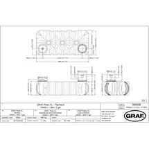 Graf Platin XL Flachtank 10000 l schwarz