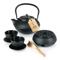 Lumaland Tee Set 8-tlg. schwarz