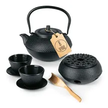 Lumaland Tee Set 8-tlg. schwarz