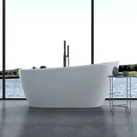 Doporro Vicenza528OA freistehende Badewanne 72 x 80 x 170
