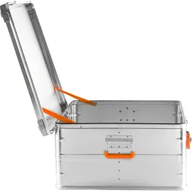 AluBox Aufbewahrungsbox 114 Liter silber 30 cm