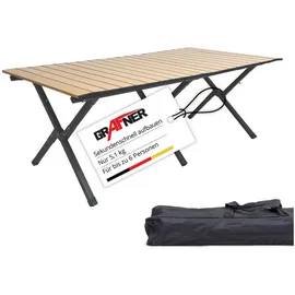 Grafner Campingtisch Holzoptik klappbar