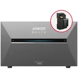 Anker SOLIX Solarstromspeicher Solarbank 3 E2700 Pro mit Anker SOLIX Smarter Zähler für Balkonkraftwerk,4 MPPT,LiFePO4,2700WH