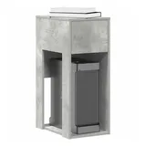 vidaXL Computerschrank mit Schublade Betongrau 30x44x74 cm
