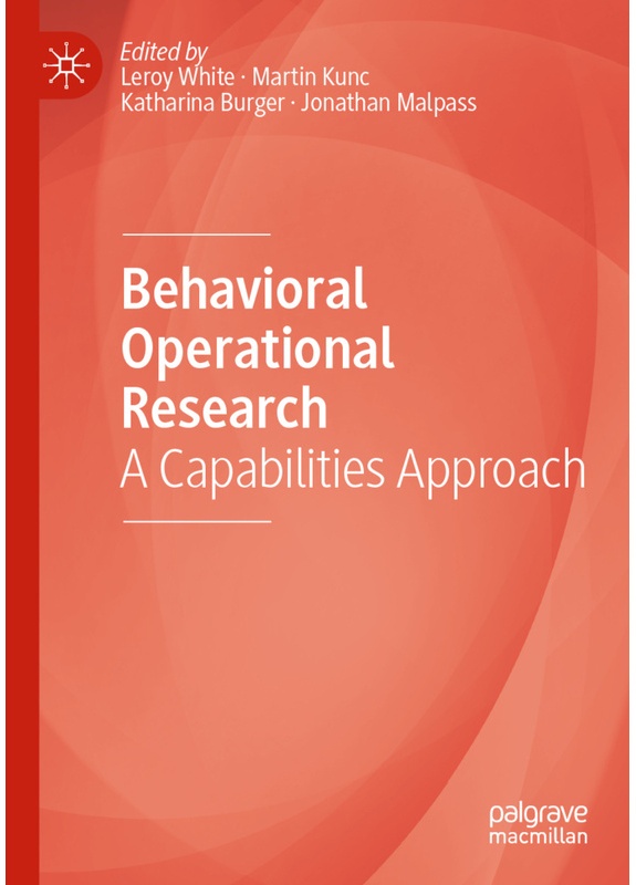 Behavioral Operational Research  Kartoniert (TB)