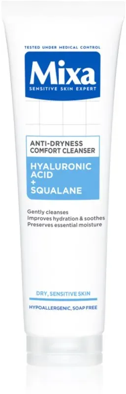 MIXA Anti-Dryness Comfort Cleanser Reinigungsgel für das Gesicht gegen die Austrocknung der Haut 150 ml