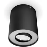 Philips Hue LED-Aufbauspot Pillar White Ambiance Schwarz