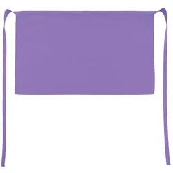BRUSSELS Short Bistro Apron: One Size / Lavender