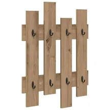 vidaXL Nachttisch Artisan-Eiche 60 x 3 x 82 cm Braun