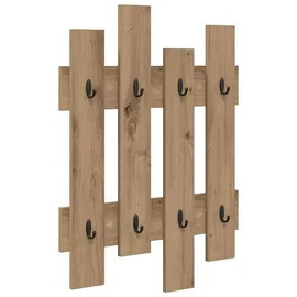 vidaXL Nachttisch Artisan-Eiche 60 x 3 x 82 cm Braun