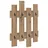 vidaXL Nachttisch Artisan-Eiche 60 x 3 x 82 cm Braun