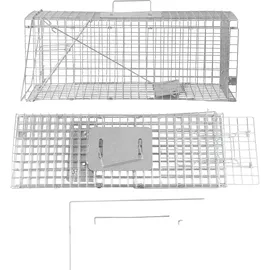 ideoon home Marder Lebendfalle Wiederverwendbare Gitterfalle 65 x 26 x 24 cm