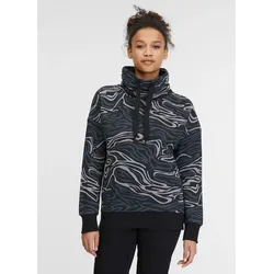 Sweatshirt »JULISSA PRINT«, mit Allover Muster, Gr. XS (34), BLACK, , 96373334-XS