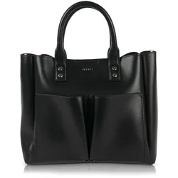 Inyati Kurzgriff Tasche Frisa black silver