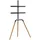 Kalb Material Für Möbel kalb TV Standhalter Buche - VESA bis max. 600x400 für 45-65 Zoll max. 40kg Schwarz