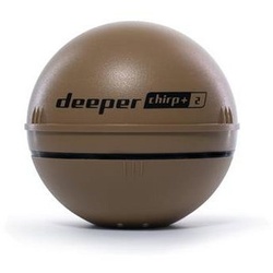 deeper Fischfinder Smart Sonar CHIRP+ 2.0, GPS, auswerfbar, 100 m Reichweite Nachtangelabdeckung für Kajaks braun braun