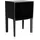 Kartell Nachtschrank Small Ghost Buster 40 x 37 x 57 cm Schwarz