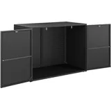 vidaXL, Gartenhaus + Gartenschrank, Brian