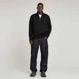 G-Star Premium Core Half Zip Sweatshirt Schwarz M