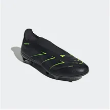 adidas Predator League Laceless FG/MG Herren Core Black/Carbon/Lucid Lemon 42