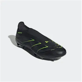 adidas Predator League Laceless FG/MG Herren Core Black/Carbon/Lucid Lemon 42