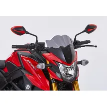 Ermax Naked-Bike-Scheibe Acrylic durchsichtig Schwarz getönt für Suzuki GSX-S 750